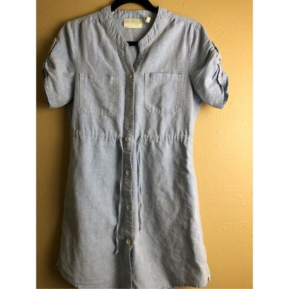 John and Jenn Anthropology Shirt Dress size PS - Picture 3 of 13